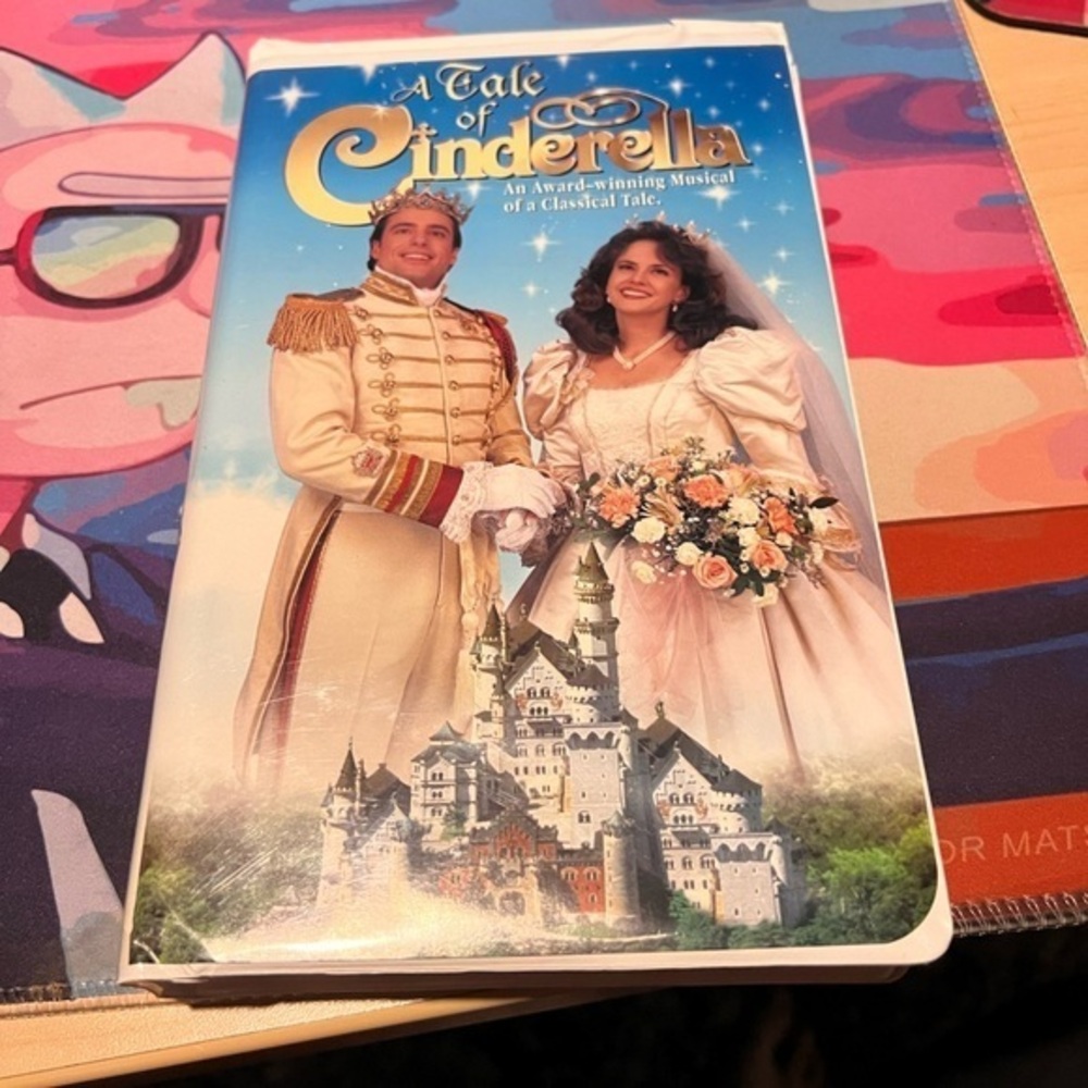 Disney Cinderella the Musical VHS tape